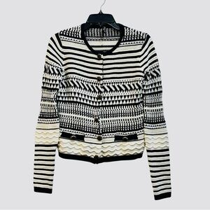 NWOT Marciano by Guess Arianna Stitched Cardigan Sweater size XS